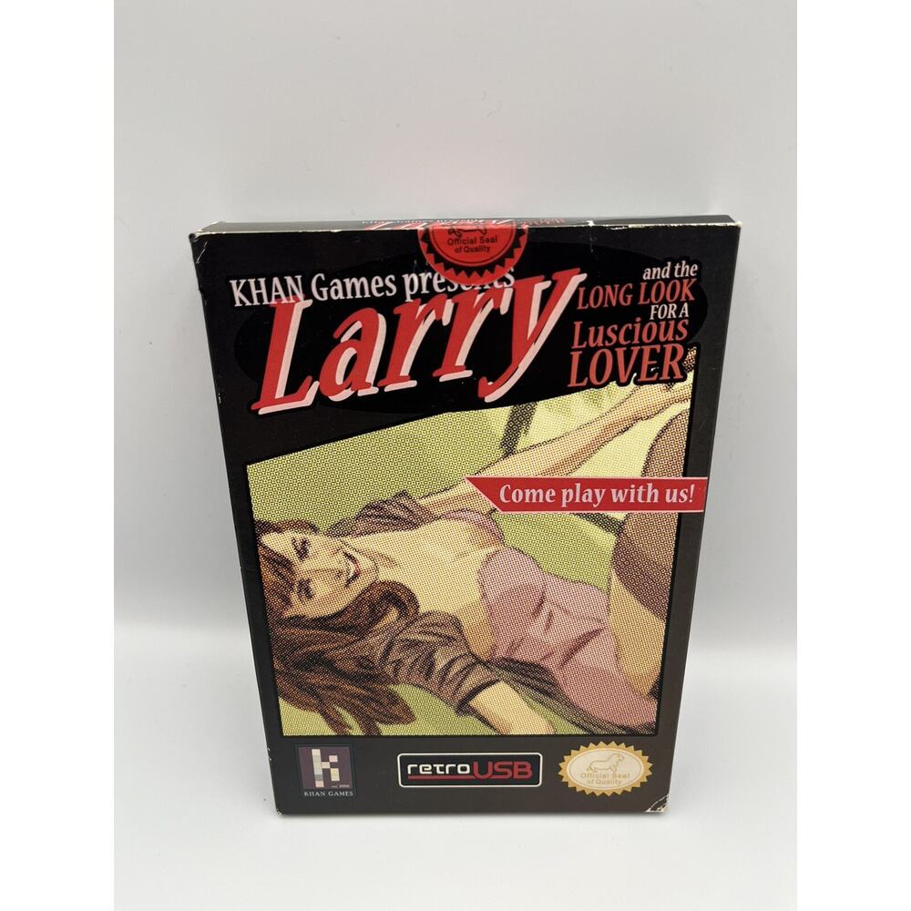 Leisure Suit Larry LLFLL Nintendo NES RetroUSB RetroZone KHAN Games
